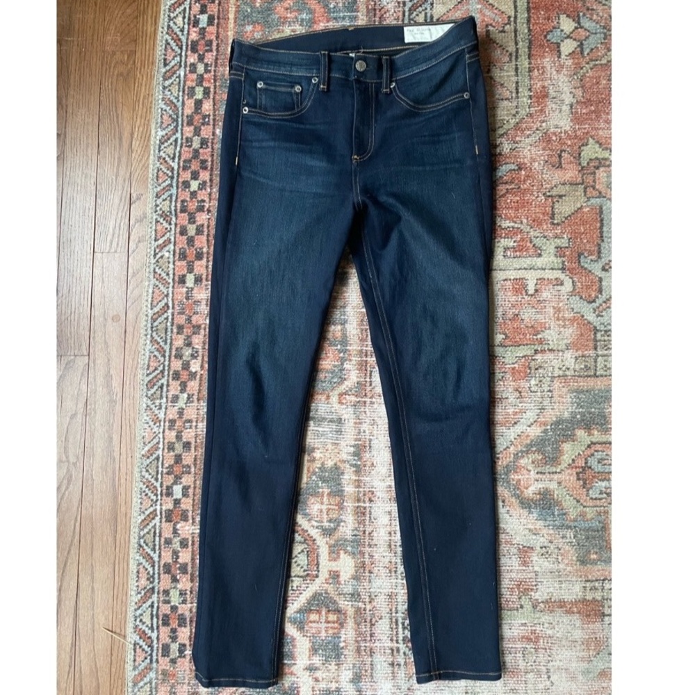 Rag & Bone high rise skinny jean Bradford wash 29